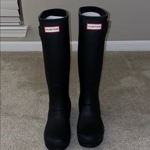 Hunter boots Black size US 7